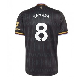 Aston Villa Boubacar Kamara #8 Borta Kläder 2026-27 Kortärmad